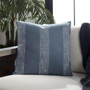Uttermost Caper Sunbrella Outdoor Pillow ~ Slate Blue