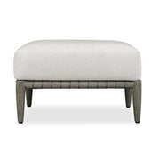 Uttermost Borneo Oyster White Outdoor Ottoman