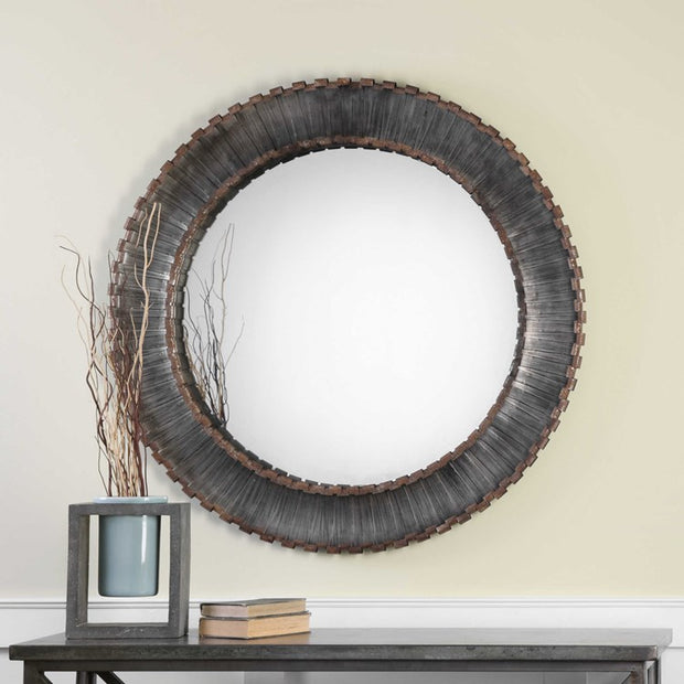 Uttermost Tanaina Round Mirror