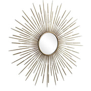 Uttermost Golden Rays Starburst Gold Round Mirror