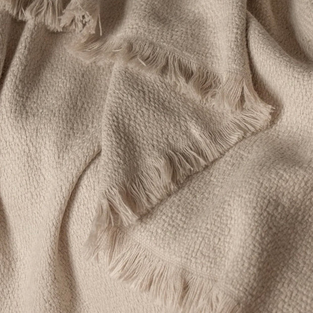 Anaya Home Blissful Bamboo Beige Throw ~ HOLIDAY SALE ~ Limited Quantity