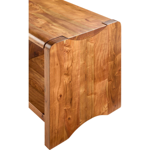 Surya Joiner Modern Acacia Wood End Table