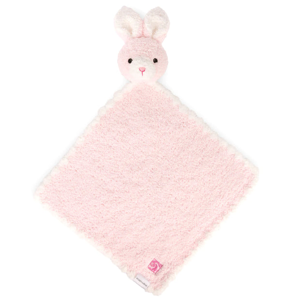 Kashwere Baby Ultra Snuggly Soft Kreatures Bunny Blanket ~ Pink and Creme