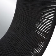 Uttermost Sailor’s Knot Black Rope Round Mirror