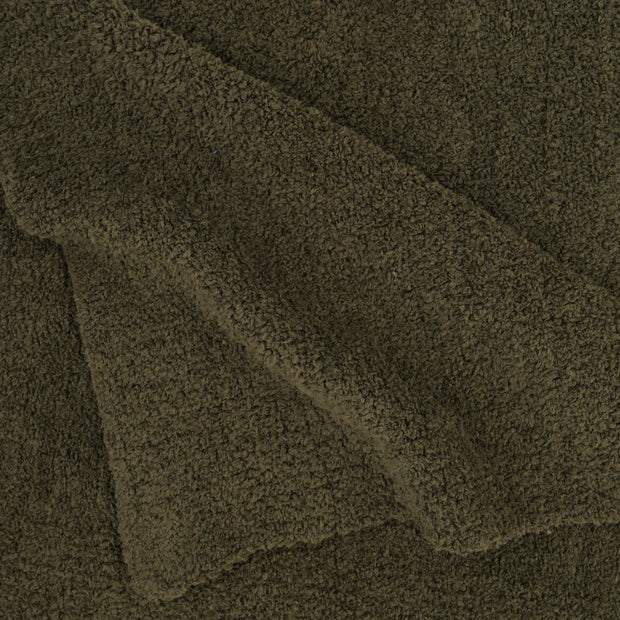 Kashwere Ultra Plush Dark Olive Signature Solid Throw