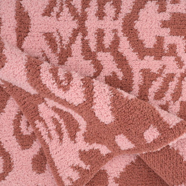 Kashwere Rosewood and Blossom Damask Cloud Throw