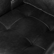 Four Hands Kiera Swivel Chair ~ Sonoma Black Top Grain Leather