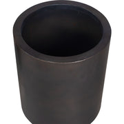 Uttermost Volcan Set of 2 Matte Bronze Iron Planters ~ Indoor and Outdoor Use