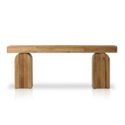 Four Hands Keane Reclaimed Wood Console Table ~ Natural Elm Wood Finish