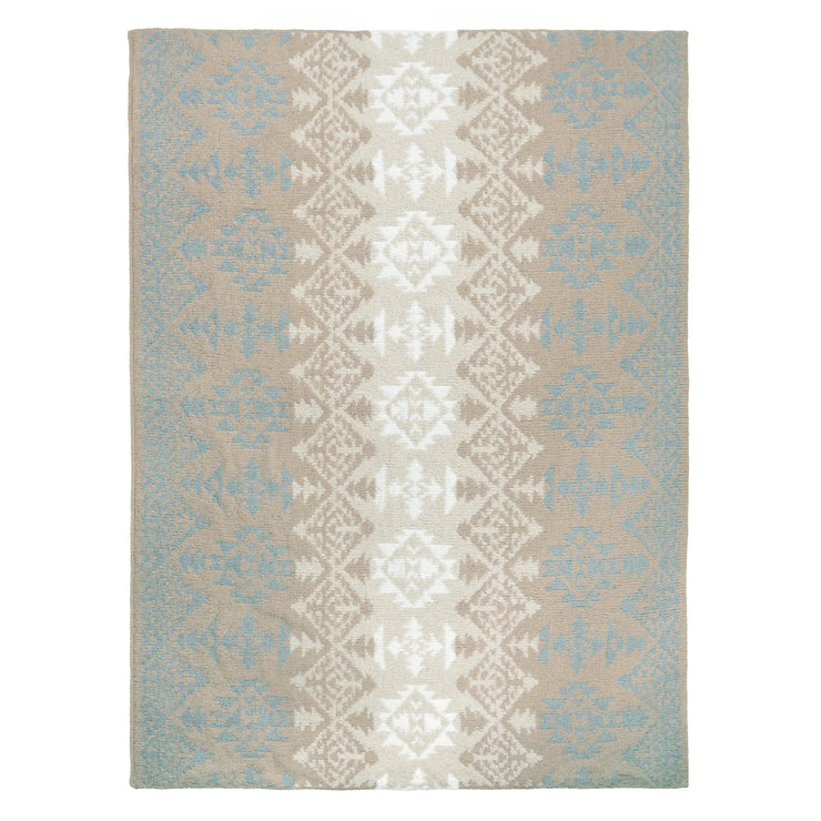 Kashwere Ultra Plush Vail Cozy Throw in Linen, Creme, Wheat and Stone
