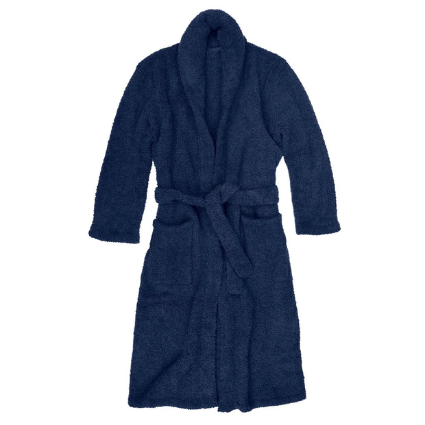 Kashwere Ultra Plush Navy Signature Shawl Collar Robe
