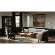 Four Hands Marco Sofa 106” ~ Omari Natural Upholstered Performance Fabric