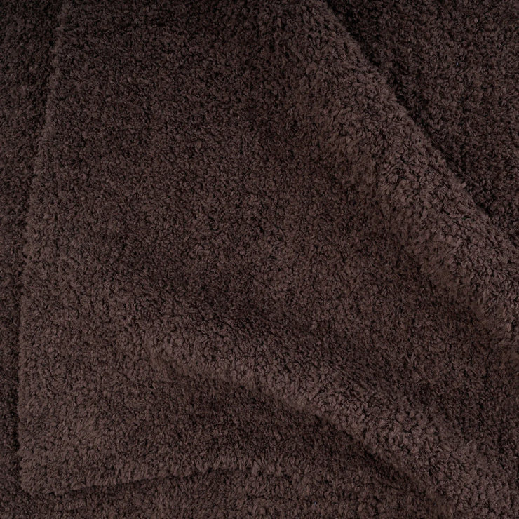 Kashwere Ultra Plush Walnut Signature Solid King Blanket