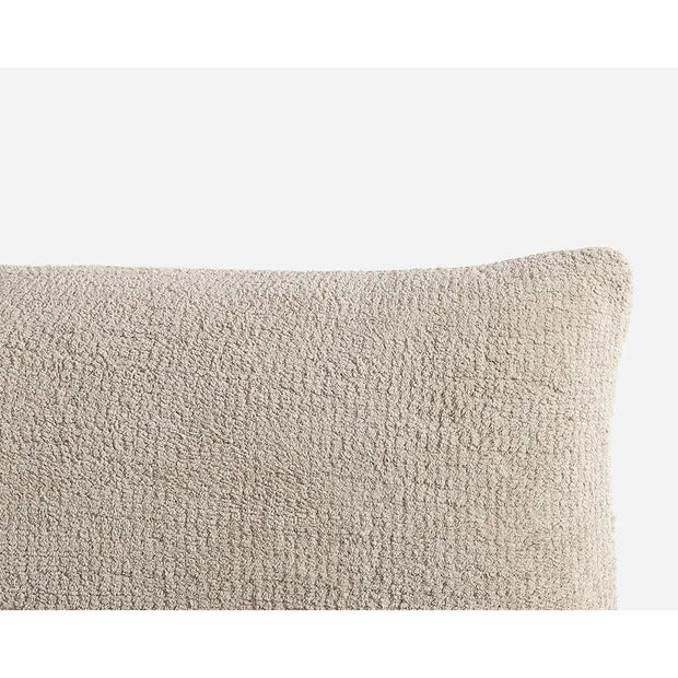 Sunday Citizen Taupe Snug Lumbar Pillow 36 x 14