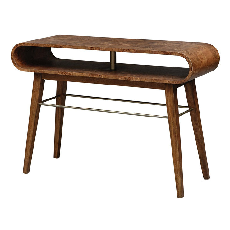 Uttermost Ledger Burl and Java Wood Console Table