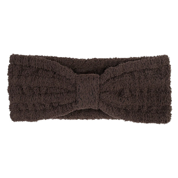 Kashwere Ultra Plush Walnut Headwrap