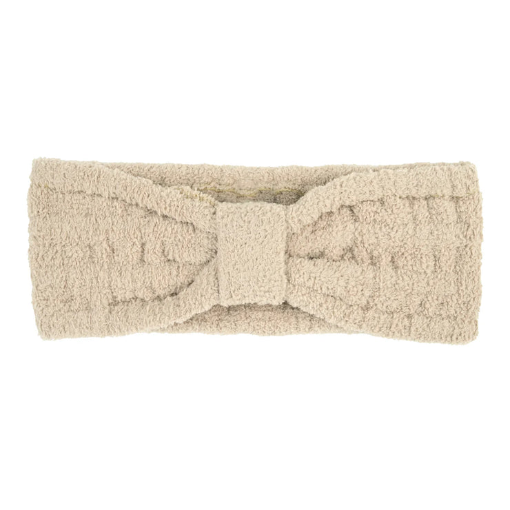 Kashwere Ultra Plush Wheat Headwrap