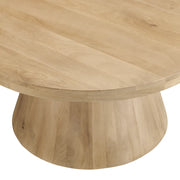 Crestview Collection Keppler Natural Round Coffee Table