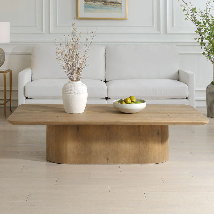 Uttermost Camerlin Reclaimed Oak Coffee Table
