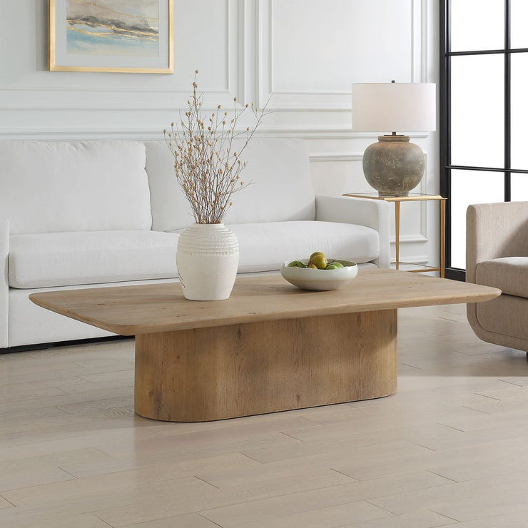 Uttermost Camerlin Reclaimed Oak Coffee Table