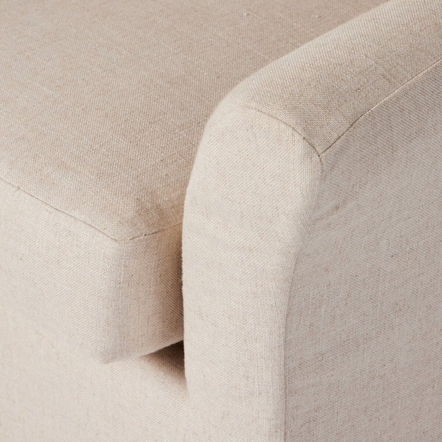 Four Hands Delray Slipcovered Chair ~ Evere Creme Performance Fabric Slipcover