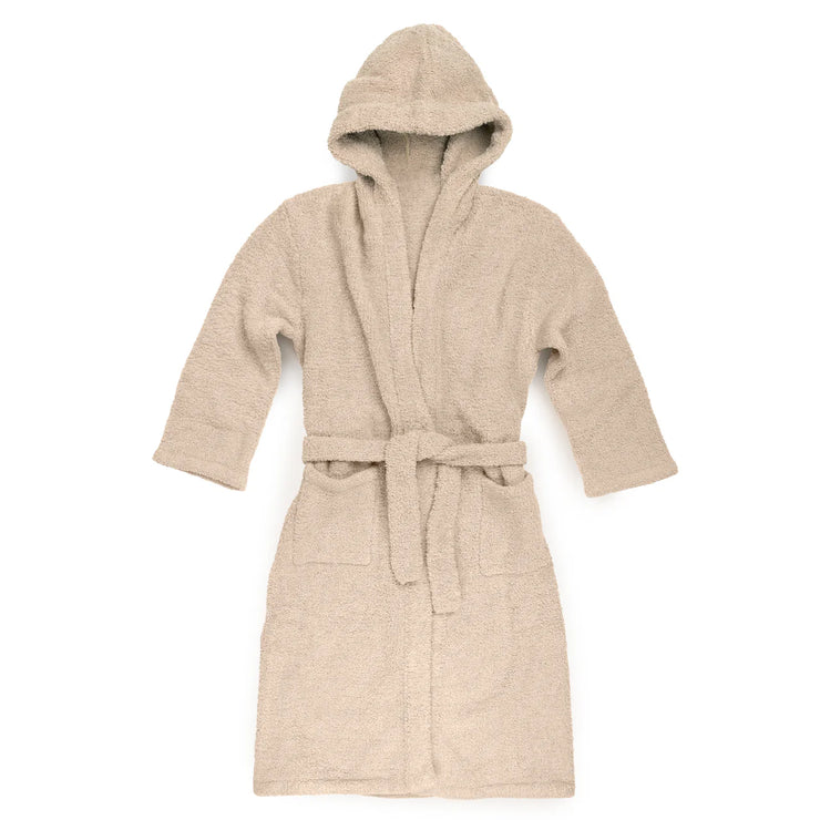 Kashwere Ultra Plush Wheat Signature Hooded Robe Chenilla Classic