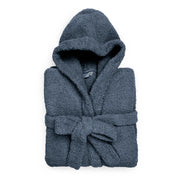 Kashwere Ultra Plush Vintage Blue Signature Hooded Robe Chenilla Classic