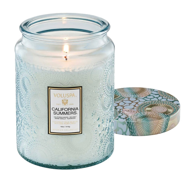 Voluspa California Summers Large Jar Candle ~ 18 oz.