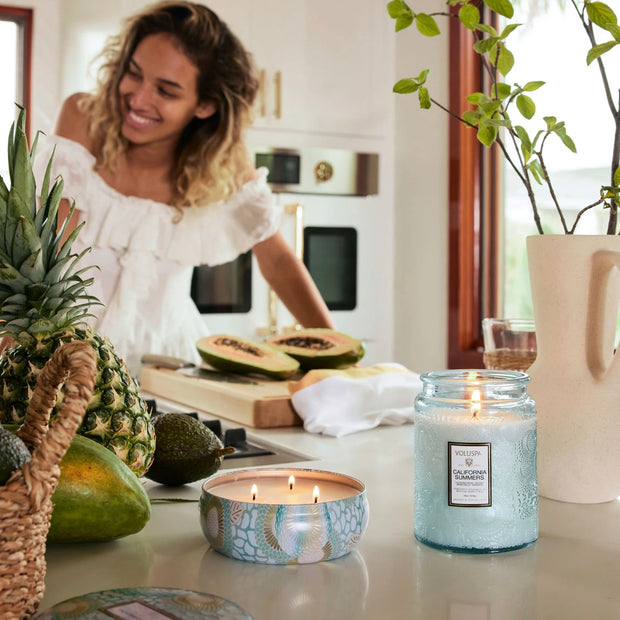 Voluspa California Summers Large Jar Candle ~ 18 oz.