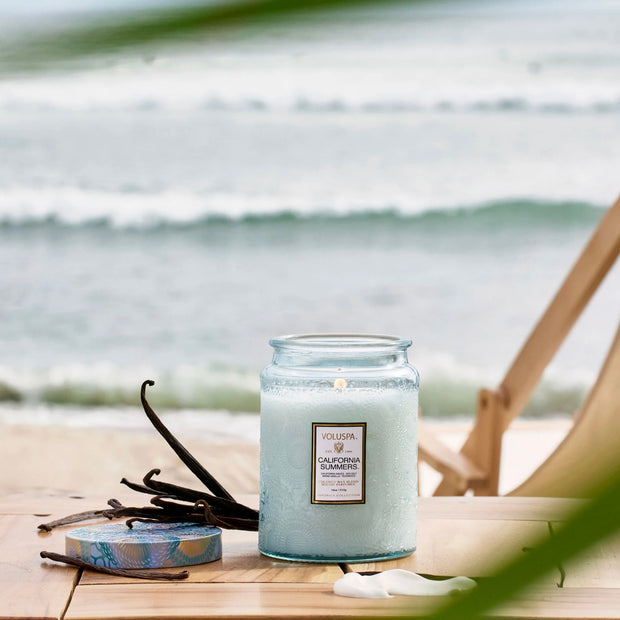 Voluspa California Summers Large Jar Candle ~ 18 oz.