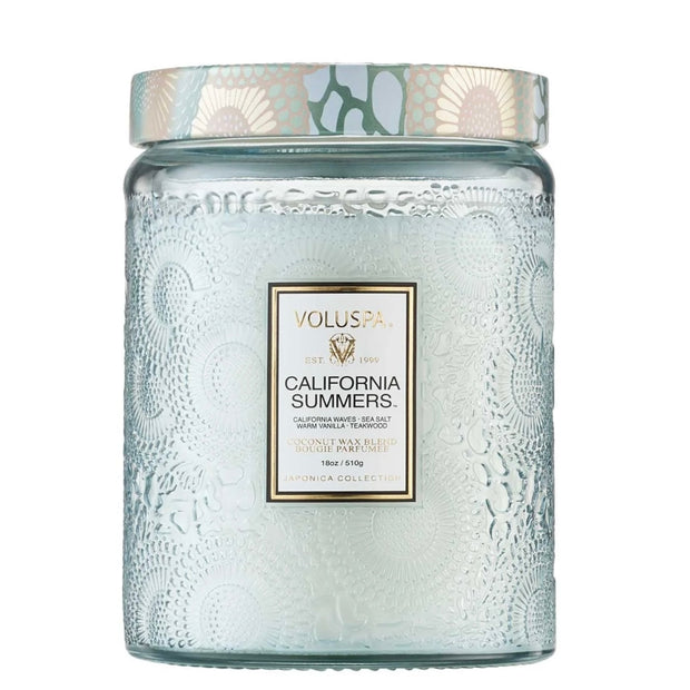 Voluspa California Summers Large Jar Candle ~ 18 oz.