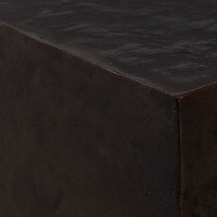Uttermost Obra Dark Bronze Outdoor Side Table