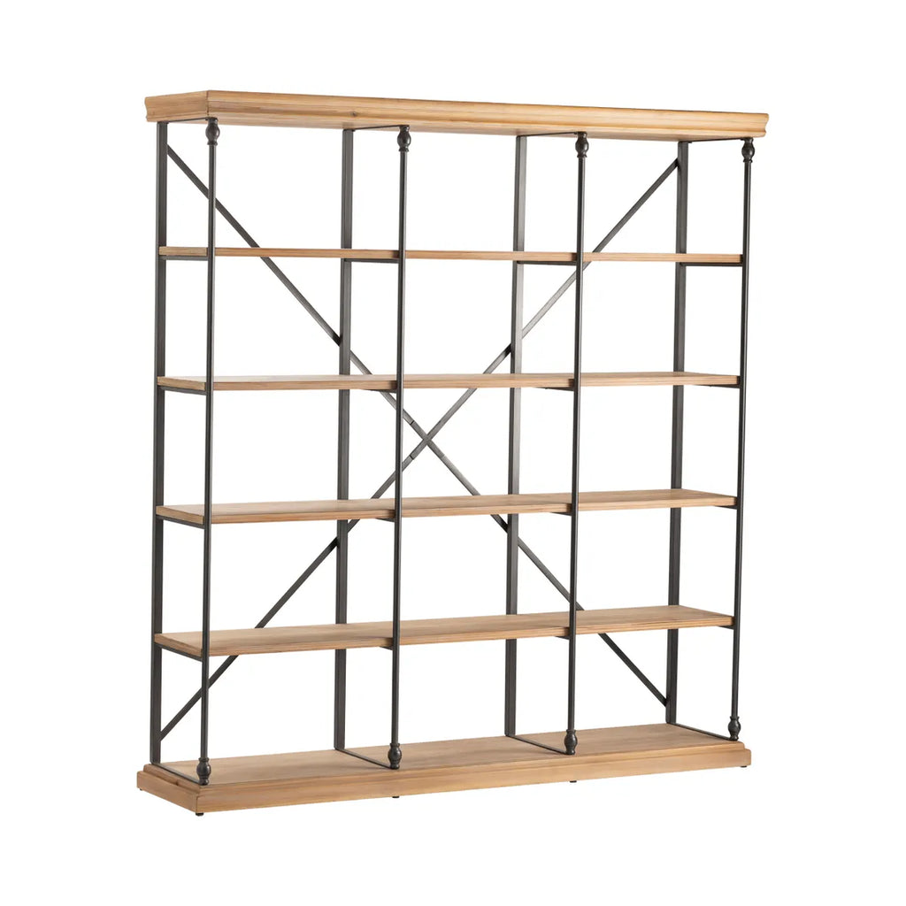 Crestview Collection La Salle Bookcase - Thumbnail 3