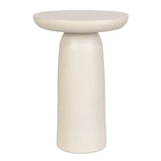 Uttermost Joppa Warm White Accent Table ~ Indoor And Outdoor Use