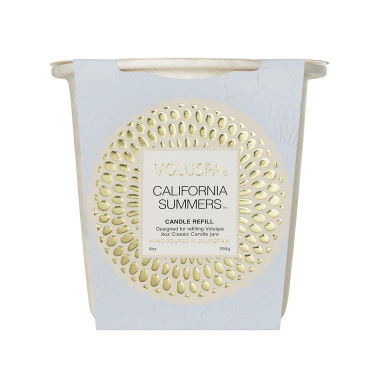 Voluspa California Summers Classic Candle Refill