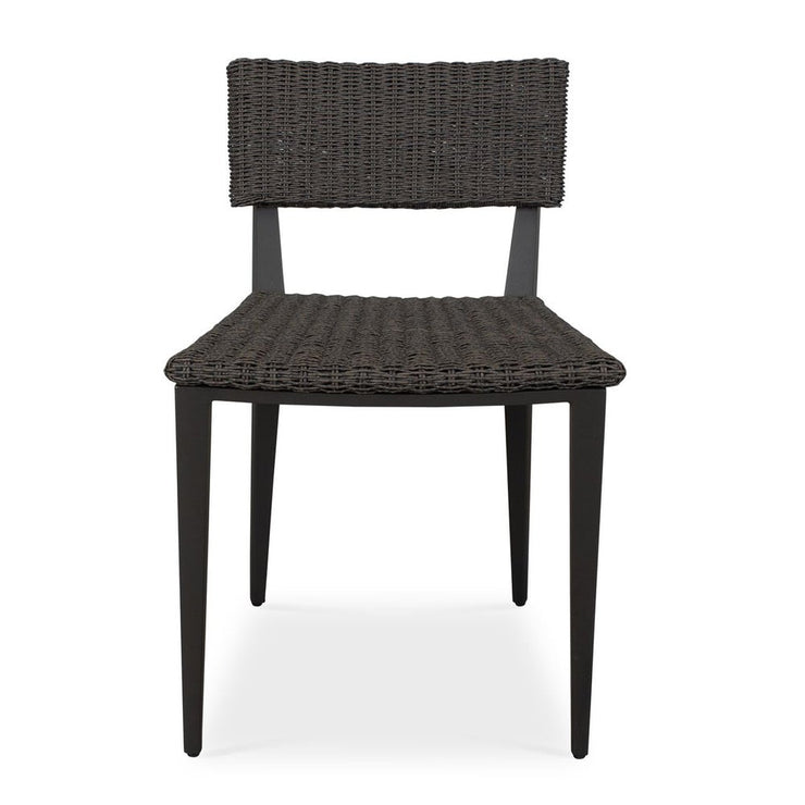 Uttermost Calbas Mocha All Weather Wicker Outdoor Dining Chair