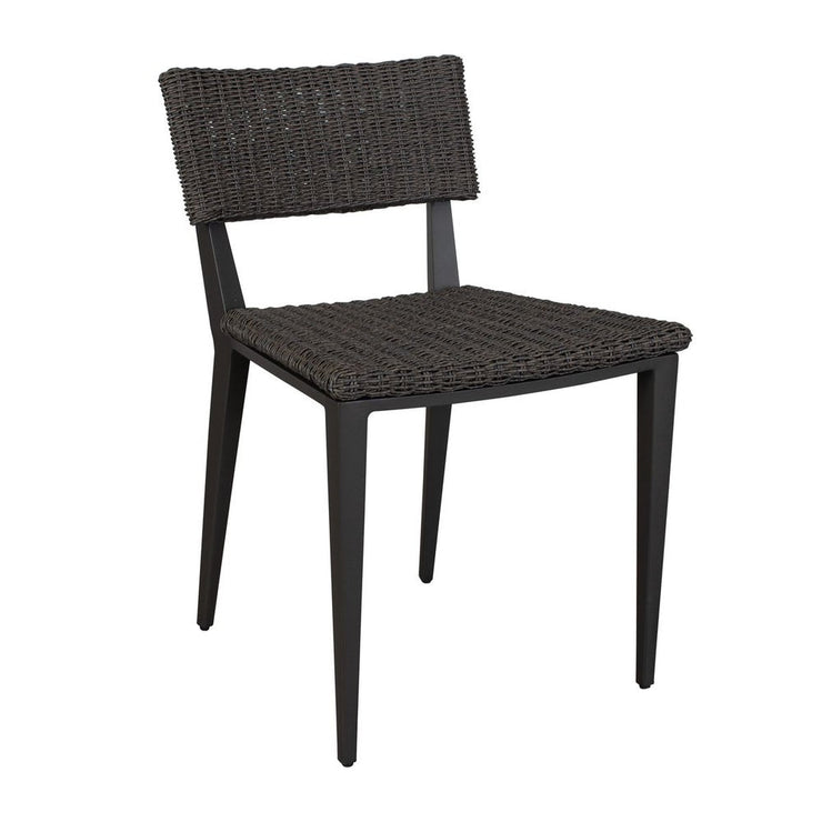 Uttermost Calbas Mocha All Weather Wicker Outdoor Dining Chair
