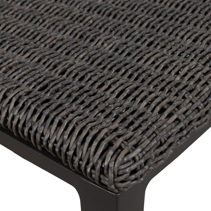 Uttermost Calbas Mocha All Weather Wicker Outdoor Dining Chair