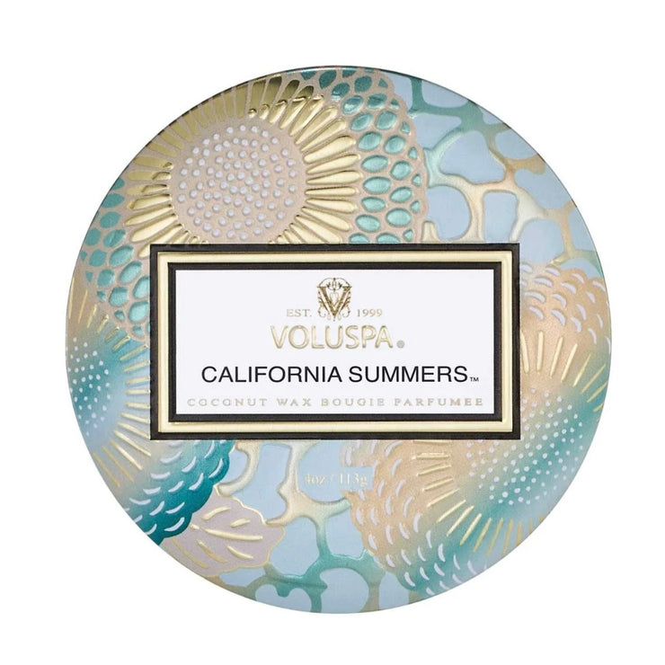 Voluspa California Summers Mini Tin Candle