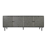 Crestview Collection Atlas Four - Door Sideboard