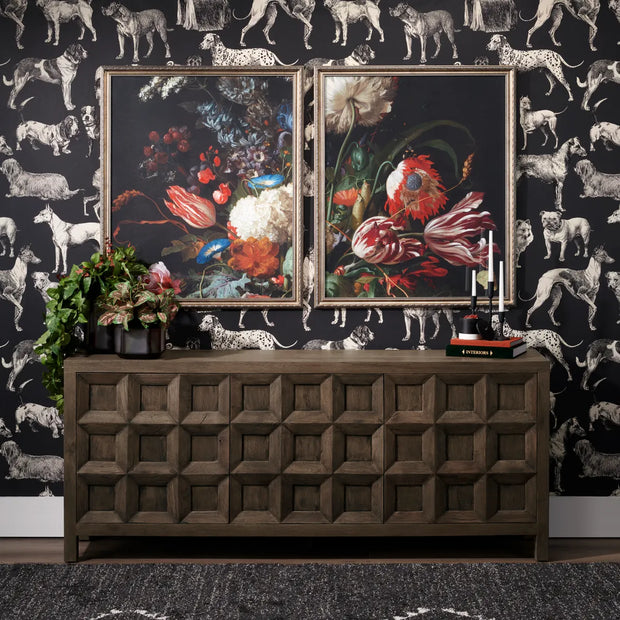 Crestview Collection Briarwood Three- Door Sideboard