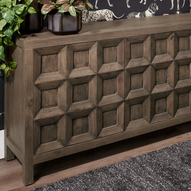 Crestview Collection Briarwood Three- Door Sideboard