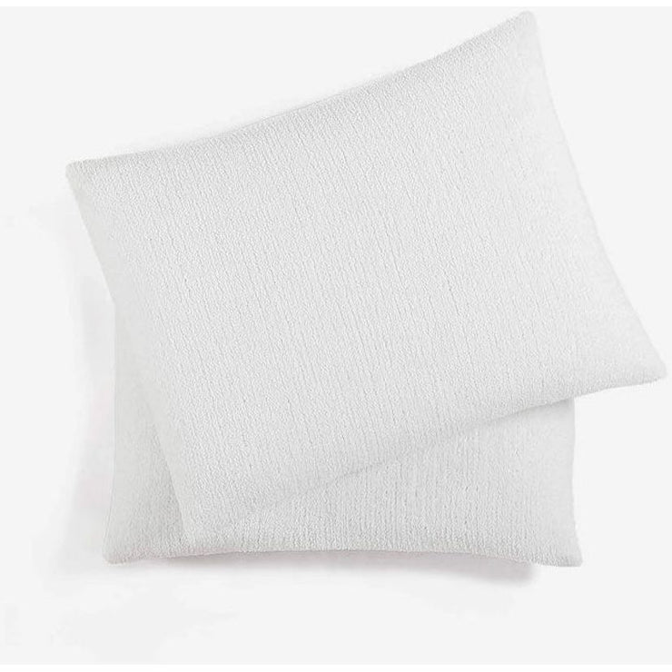 Sunday Citizen Clear White Snug Pillow Sham Set Standard Shams Set of 2 27x20 Covers