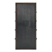 Uttermost Kai Dark Walnut With Gold Iron  Etagere