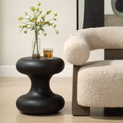 Uttermost Robles Matte Black Accent Table ~ Indoor And Outdoor Use
