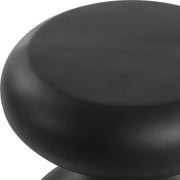 Uttermost Robles Matte Black Accent Table ~ Indoor And Outdoor Use