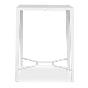Uttermost Montellano Crisp White Outdoor Bar Table