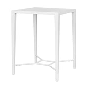 Uttermost Montellano Crisp White Outdoor Bar Table