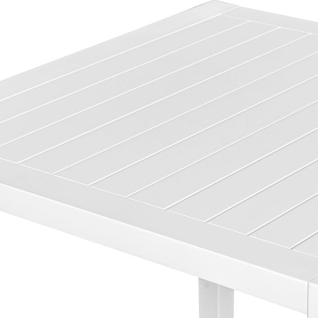 Uttermost Montellano Crisp White Outdoor Bar Table