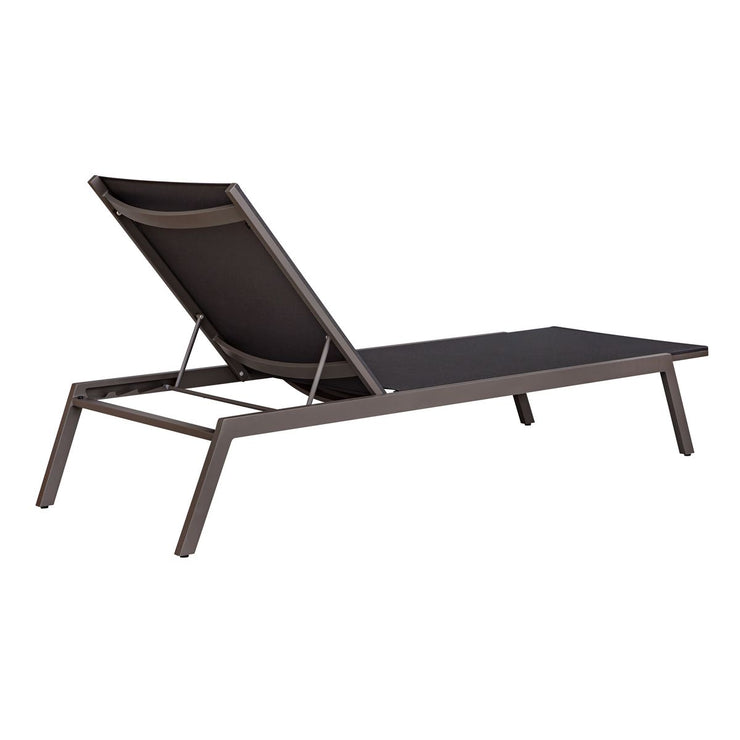 Uttermost Bea Java Black Mesh Outdoor Pool Chaise